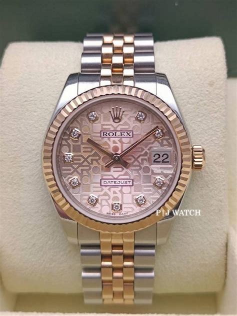 rolex oro rosa datejust|rolex datejust 31mm everose gold.